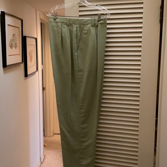 Beautiful Tall Lime Green Slacks - Picture 3 of 5